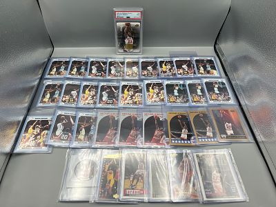Lot of (30+) Michael Jordan Basketball Cards W/ PSA Graded Card