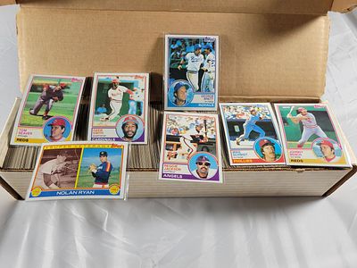 1983 Topps Baseball Partial Set 665/792. Over 80% of the set.
