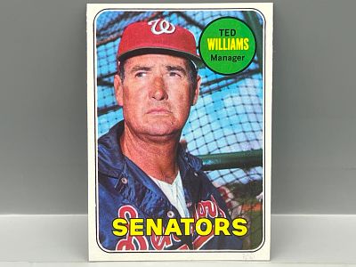 1969 Topps Ted Williams #650