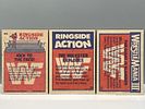 Lot of (3) 1985-87 Topps WWF Wrestling Trading Cards -Hulk Hogan, Andre the GiantImage - 1