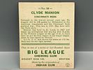 1933 Goudey Clyde Manion #80Image - 1