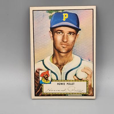1952 Topps Howie Pollet #63
