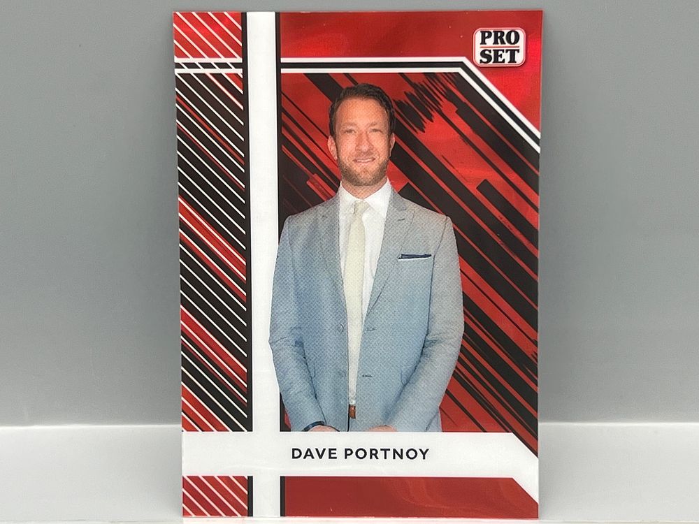 2024 Leaf Pro Set Dave Portnoy Red #1/1 Pre-Production Proof