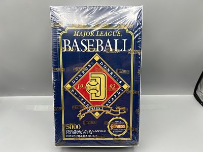 1992 Donruss Series One Baseball Factory Sealed Wax Box