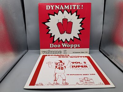 Lot of (2) Dynamite Doo Wop Compilation Vinyl Albums - D-1101 & DDW5 - Records are untested by 