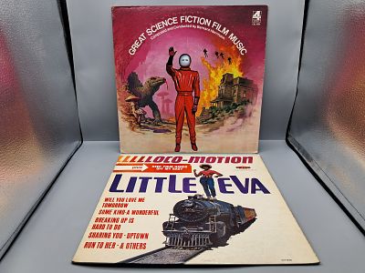 1974 Doubleday Science Fiction Book Club Great Science Fiction Film Music & 1962 Little Eva 
