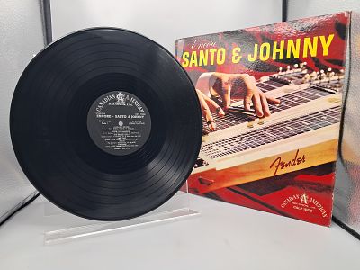 1960 Santo & Johnny Encore Vinyl Album - CALP 1002 - All items are untested by auction house 