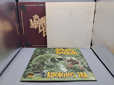Lot of (3) Assorted Vinyl Albums - The Marshall Tucker Band, Savoy Brown, & Jethro Tull - 