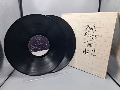 1979 Pink Floyd The Wall Vinyl Album - Rare Promo Cover Stamp On Back Cover - PC2 36183 - 
