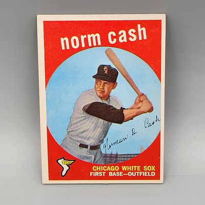 1959 Topps Norm Cash #509 Rookie