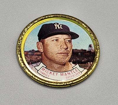 1964 Topps Coin Mickey Mantle #120 HOF