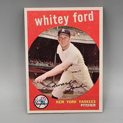 1959 Topps Whitey Ford #430 HOF