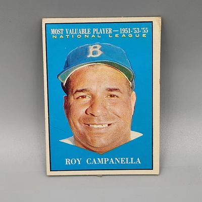 1961 Topps Roy Campanella #480 HOF