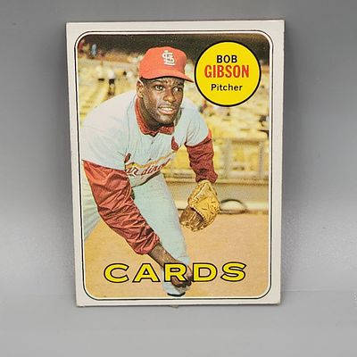 1966 Topps Bob Gibson #200 HOF