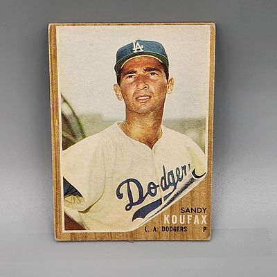 1962 Topps Sandy Koufax #5 HOF