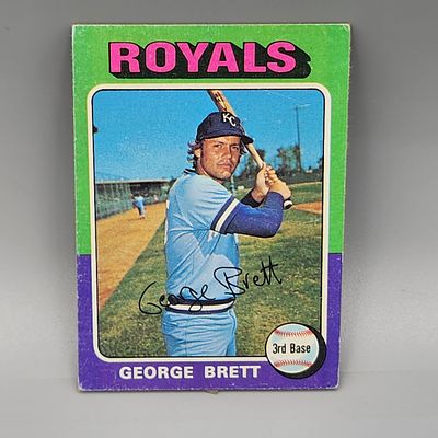 1975 Topps George Brett #228 Rookie HOF