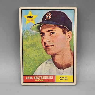 1961 Topps Carl Yastrzemski #287 HOF - 2nd Year Card