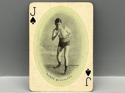 1909 James Jeffries Playing Cards Packey McFarland