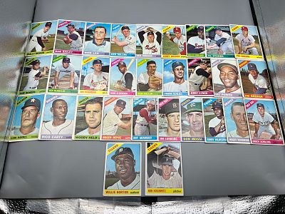 Lot of (30) 1966 Topps Baseball - Varying Conditions
