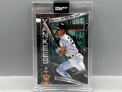 2020 Topps Project 2020 Don Mattingly Ben Baller Art #170 - Sealed From Topps