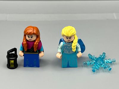 2019 Lego Disney Series 2 Anna & Elsa Frozen Complete Minifigures