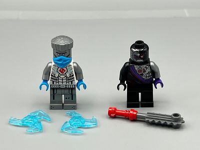2021 Lego Ninjago Epic Battle Set Nindroid Vs. Zane Minifigures