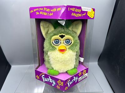1999 Tiger Electronics Frog Furby Sealed in Box - Generation 3