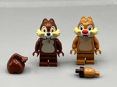 2019 Lego Disney Series 2 Chip And Dale Complete Minifigures