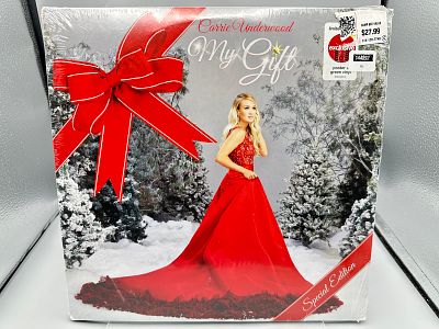 SEALED - Carrie Underwood: My Gift (2021), Limited Edition, green vinyl, includes poster - 