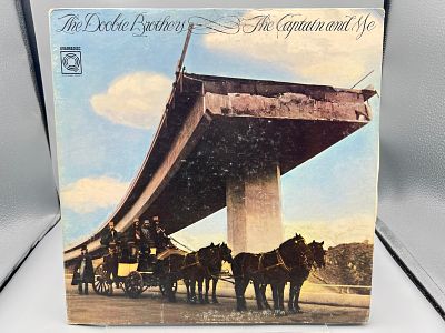 1973 The Doobie Brothers The Captain And Me Quadrophonic CD4 Vinyl Album - BS4 2694 - Records 