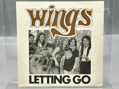 Wings: Letting Go (2014), 7-inch 45 rpm, Limited Edition (5,000 worldwide), remastered, 4-prong 