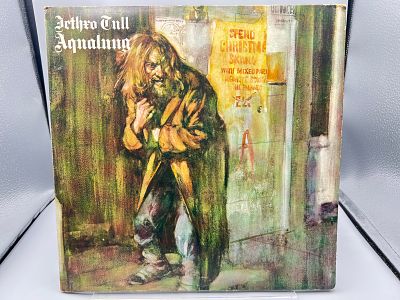 1973 Jethro Tull Aqualung Reissue Vinyl Album - CHR 1044 - Records are untested by the auction 