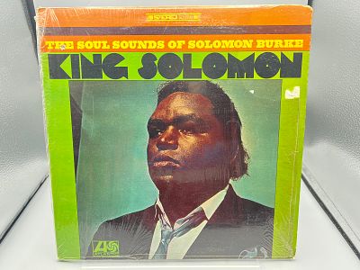1968 Solomon Burke King Solomon Vinyl Album - SD 8158 - Records are untested by the auction 