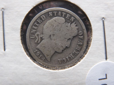 1911-D Barber Dime