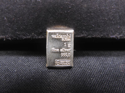 VALCAMBI .999 Fine Silver Fractional Bar