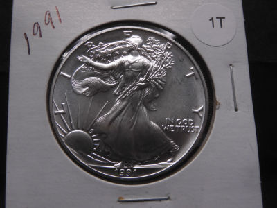 1991 American Silver Eagle