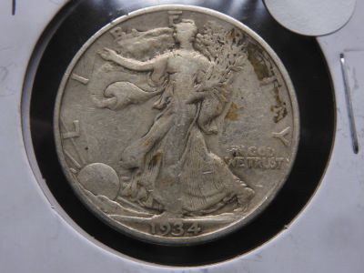 1934 Walking Liberty Half Dollar