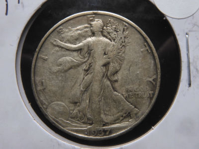 1937 Walking Liberty Half Dollar