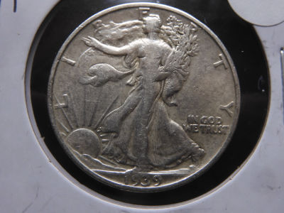 1939-S Walking Liberty Half Dollar