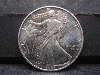 1991 American Silver Eagle