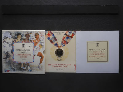 1986 British Two Pound Coin B/U