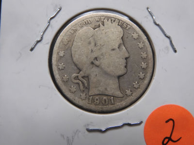 1901 Barber Quarter