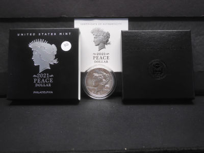 2021 Peace Silver Dollar