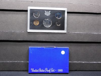 1968 US Proof Set. 1968 US Proof Set Condition: You will receive a Tracking Number from 