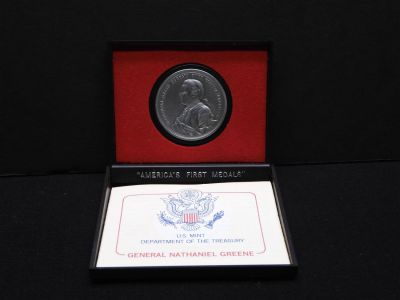 America's First Medals General Nathaniel Greene Condition: You will receive a Tracking Number 