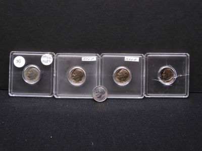 (5) Roosevelt Dimes 1968-D, 1974, 1976-S, 1974, 1995. (5) Roosevelt Dimes 1968-D, 1974, 1976-S 