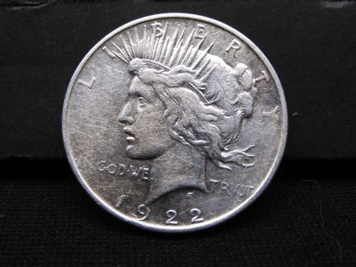 1922-D Peace Dollar Condition: You will receive a Tracking Number from STAMPS.COM once we print 