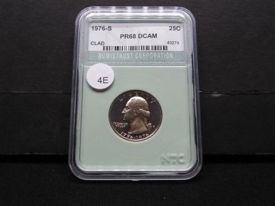 1976-S Washington Quarter NTC PR68 DCAM. 1976-S Washington Quarter NTC PR68 DCAM Condition: You 