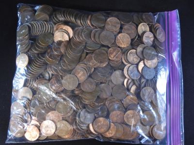 5Pound Bag of Lincoln Memorial Cents
