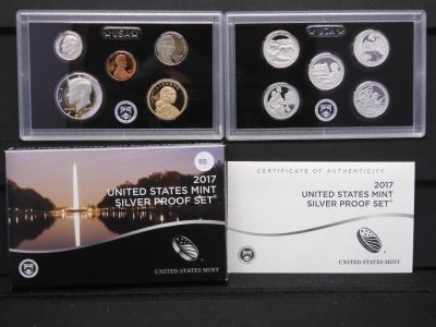 2017 -S US Mint Silver Proof Set